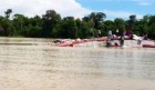 브라질 아마존 열대우림 지역에서 선박이 전복되는 사고 발생해